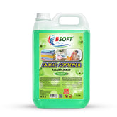 BSOFT Fabric Softener Concentrated Liquid With Fresh Green Fragrance 5L Long-Lasting Freshness, Gentle Soft Care for Clothes, Safe for All Fabrics