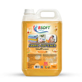 BSOFT Fabric Softener Concentrated Liquid With Sunny Orange Fragrance 5L