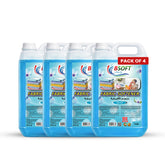 BSOFT Fabric Softener Concentrated Liquid With Blue Musk 5L Long-Lasting Freshness, Gentle Soft Care for Clothes, Safe for All Fabrics (Pack of 4)(Pack of 4)