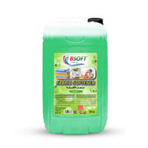 BSOFT Fabric Softener Concentrated Liquid With Fresh Green Fragrance 25L Long-Lasting Freshness, Gentle Soft Care for Clothes, Safe for All Fabrics