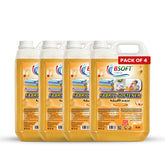 BSOFT Fabric Softener Concentrated Liquid With Sunny Orange Fragrance 5L 4PCS Catton