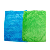 All-Purpose Microfiber Cleaning Cloths - Highly Absorbent, Lint-Free, 200g, 40x40cm (Available in Blue & Red)