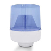 BSOFT Maxi Roll Tissue Dispenser - Efficient Hygiene Solution in Transparent Blue