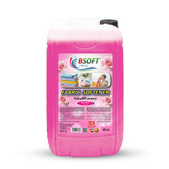 BSOFT Fabric Softener Concentrated Liquid With Rose Musk Fragrance 25L
