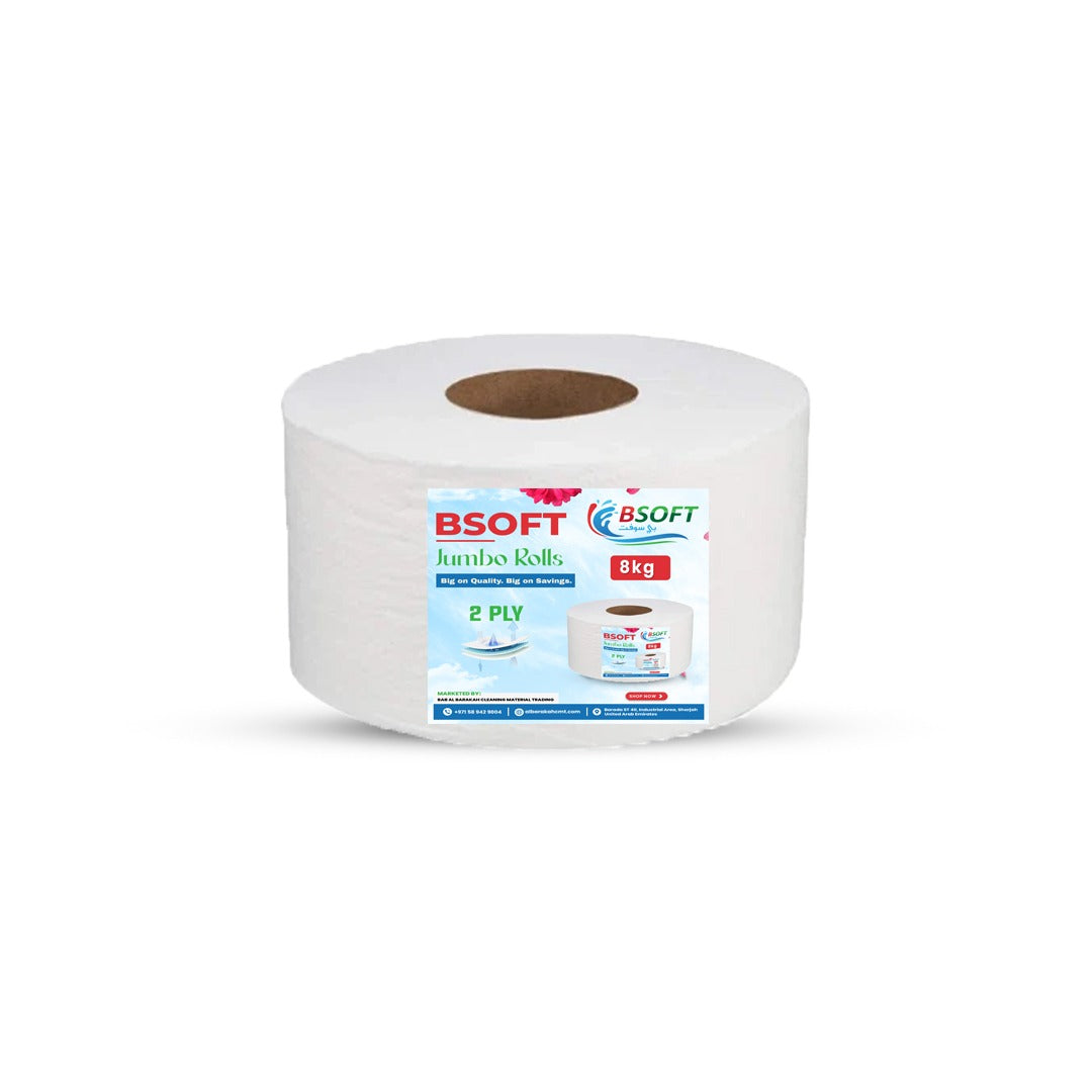 🧻 BSOFT Jumbo Roll 8kg – The Ultimate in Softness & Strength