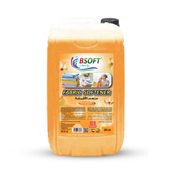 BSOFT Fabric Softener Concentrated Liquid With Sunny Orange Fragrance 25L