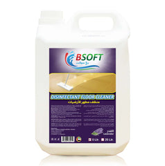BSOFT Disinfectant Floor Cleaner with Lavender Scent, 5 Liters