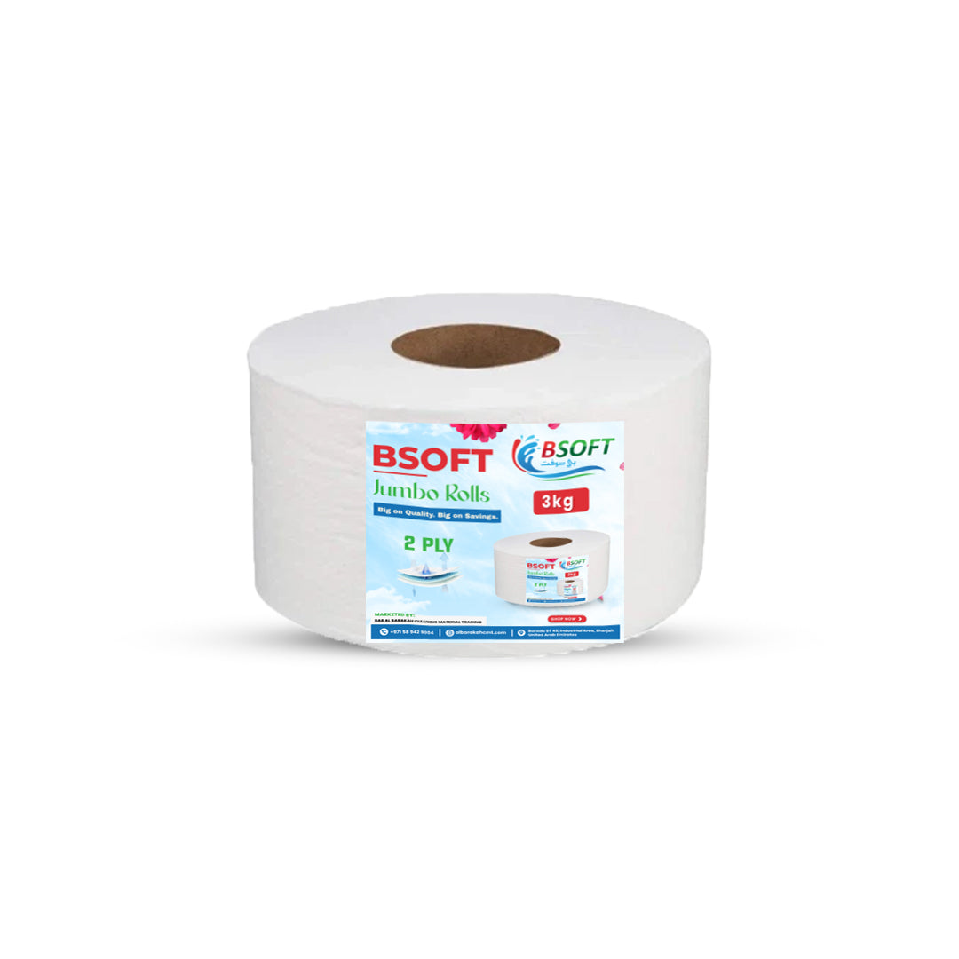 🧻 BSOFT Jumbo Roll 3kg – The Ultimate in Softness & Strength