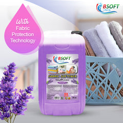 BSOFT Fabric Softener Concentrated Liquid With Royal Lavender Fragrance 25L Long-Lasting Freshness, Gentle Soft Care for Clothes, Safe for All Fabrics