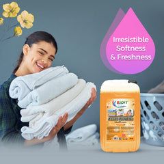 BSOFT Fabric Softener Concentrated Liquid With Sunny Orange Fragrance 25L