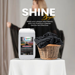BSOFT Abaya Shampoo Fresh With Oud scent 25 Liters - The Ultimate Abaya Care Solution!