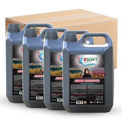 BSOFT Abaya Shampoo With Oud scent Liquid 5 Liter - Pack of 4 - Ultimate Care for Your Abayas